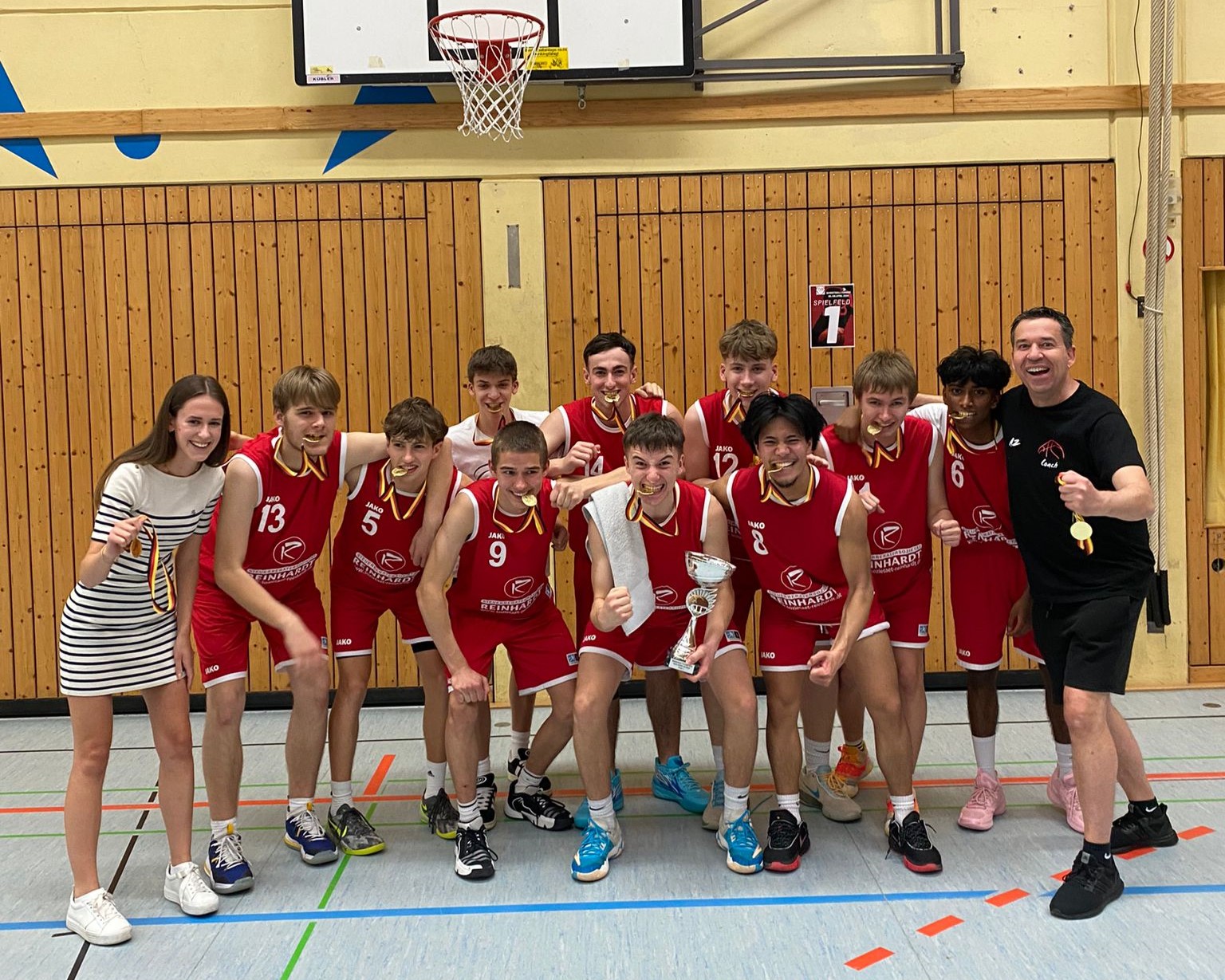 U18-Jungs triumphieren beim Turnier in Bühl