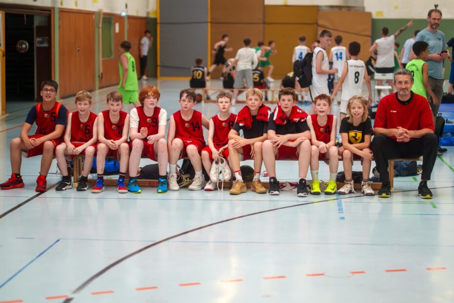 Mannschaftsfoto der U12-Jungs