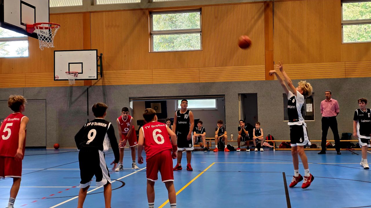 U14-Jungs überzeugen in Bretten