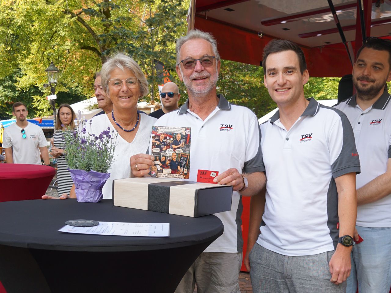 Erfolgreiches Marktfest für den TSV Ettlingen